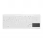 Contour Design Active Key Contour QuickClean Medical klaviatuur IP68 Touchpad Compact Wired Valge DE C7412