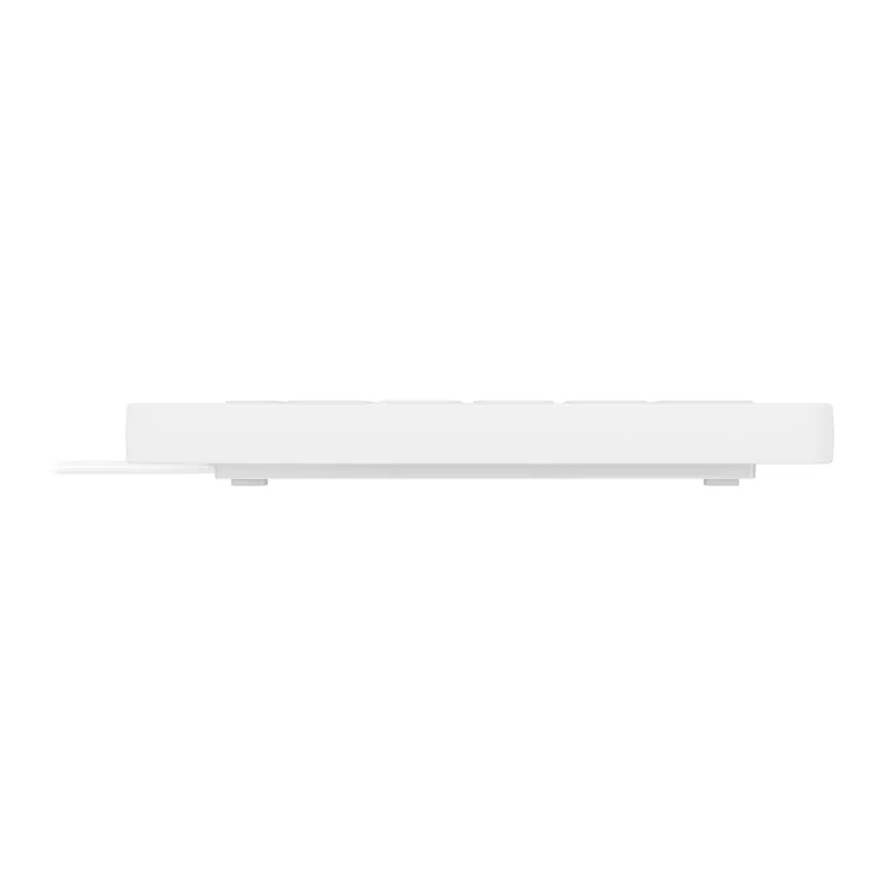 Contour Design Active Key Contour QuickClean Medical klaviatuur IP68 Touchpad Compact Wired Valge DE C7412