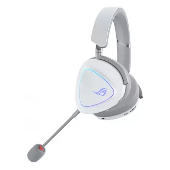 ASUS ROG Delta II Kõrvaklapid Juhtmega ja Juhtmeta Peapaelaga Mängimiseks USB Type-C Bluetooth Valge