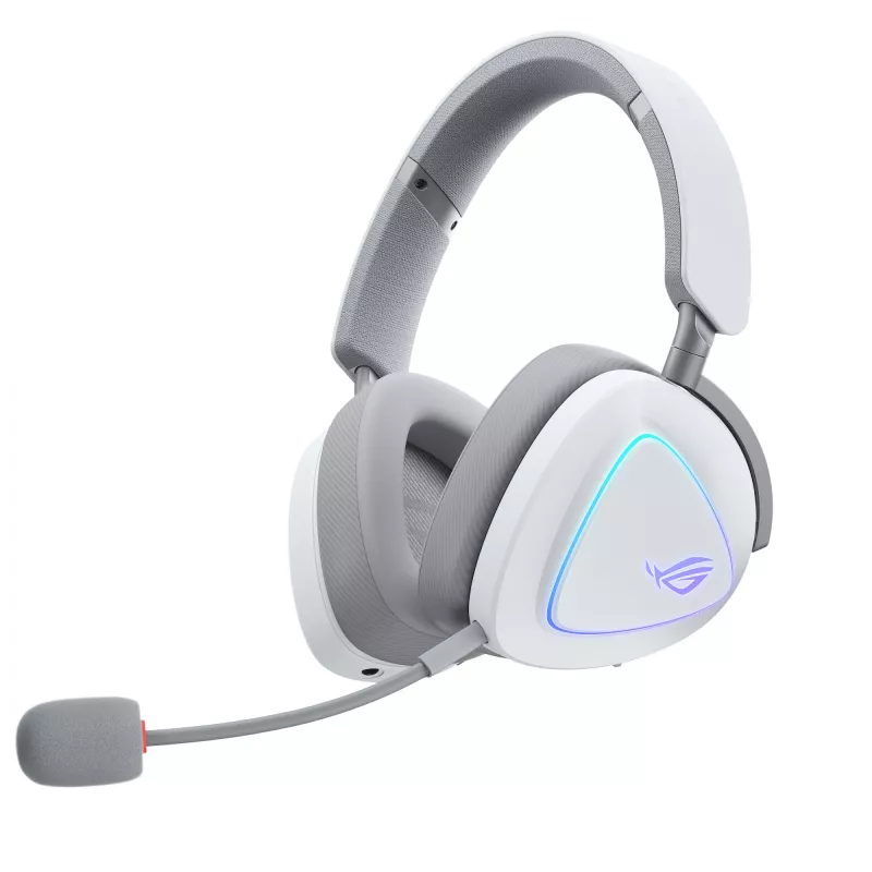 ASUS ROG Delta II Kõrvaklapid Juhtmega ja Juhtmeta Peapaelaga Mängimiseks USB Type-C Bluetooth Valge