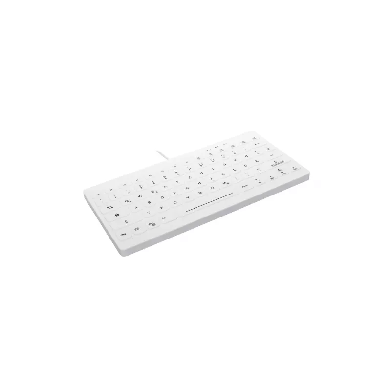 Contour Design Active Key Contour QuickClean Meditsiiniline klaviatuur IP68 Mini Juhtmega Valge DE C4112