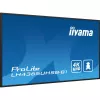 iiyama LH4365UHSB-B1 Signage-ekraan kioskikujundusega 108 cm (42,5 tolli) LED Wi-Fi 800 cd/m² 4K Ultra HD Must Sisseehitatud protsessor Android 11 24/7