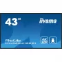 iiyama LH4365UHSB-B1 Signage-ekraan kioskikujundusega 108 cm (42,5 tolli) LED Wi-Fi 800 cd/m² 4K Ultra HD Must Sisseehitatud protsessor Android 11 24/7