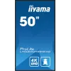 iiyama LH5065UHSB-B1AG Signage-ekraan Digitaalne signatuur lameekraan 125,7 cm (49,5 tolli) LCD Wi-Fi 800 cd/m² 4K Ultra HD Must Sisseehitatud protsessor Android 11 24/7