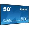 iiyama LH5065UHSB-B1AG Signage-ekraan Digitaalne signatuur lameekraan 125,7 cm (49,5 tolli) LCD Wi-Fi 800 cd/m² 4K Ultra HD Must Sisseehitatud protsessor Android 11 24/7