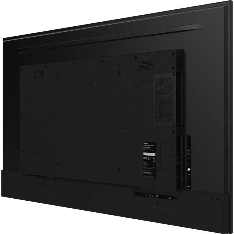 iiyama LH6565UHSB-B1 Signage-ekraan kioskikujundusega 163,8 cm (64,5 tolli) LED Wi-Fi 800 cd/m² 4K Ultra HD Must Sisseehitatud protsessor Android 11 24/7