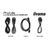 iiyama LH6565UHSB-B1 Signage-ekraan kioskikujundusega 163,8 cm (64,5 tolli) LED Wi-Fi 800 cd/m² 4K Ultra HD Must Sisseehitatud protsessor Android 11 24/7
