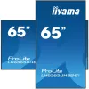 iiyama LH6565UHSB-B1 Signage-ekraan kioskikujundusega 163,8 cm (64,5 tolli) LED Wi-Fi 800 cd/m² 4K Ultra HD Must Sisseehitatud protsessor Android 11 24/7