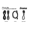 iiyama LH7565UHSB-B1 Signage-ekraan kioskikujundusega 189,2 cm (74,5 tolli) LED Wi-Fi 800 cd/m² 4K Ultra HD Must Sisseehitatud protsessor Android 11 24/7