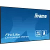 iiyama LH7565UHSB-B1 Signage-ekraan kioskikujundusega 189,2 cm (74,5 tolli) LED Wi-Fi 800 cd/m² 4K Ultra HD Must Sisseehitatud protsessor Android 11 24/7