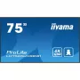iiyama LH7565UHSB-B1 Signage-ekraan kioskikujundusega 189,2 cm (74,5 tolli) LED Wi-Fi 800 cd/m² 4K Ultra HD Must Sisseehitatud protsessor Android 11 24/7
