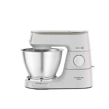 Kenwood KVC65.001WH köögikombain 1200 W 5 L roostevaba teras, valge sisseehitatud kaaludega