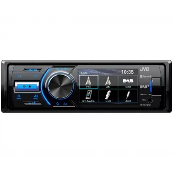 JVC KD-X561DBT auto meediumivastuvõtja Must, Sinine 180 W Bluetooth