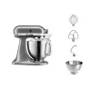 Stand mixer KITCHENAID ARTISAN 5KSM185PS — 300 W, 4,8 L roostevabast terasest kauss, 10 kiirust, hõbedane