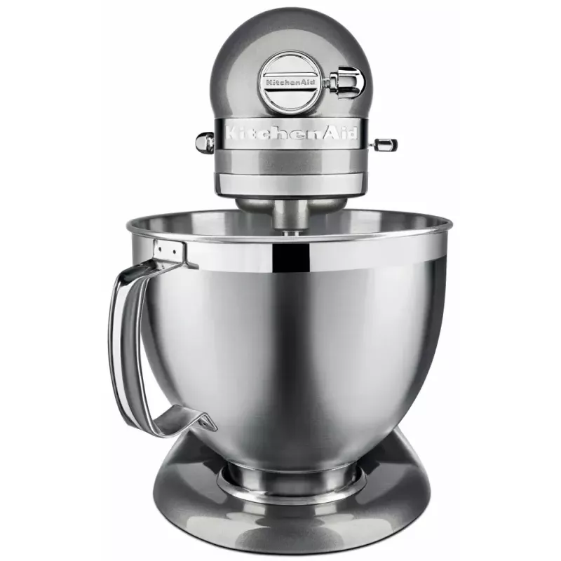 Stand mixer KITCHENAID ARTISAN 5KSM185PS — 300 W, 4,8 L roostevabast terasest kauss, 10 kiirust, hõbedane
