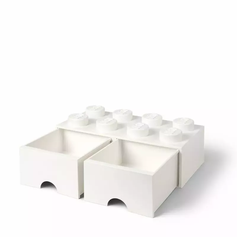 Sahtel LEGO Brick 8, room copenhagen RC40061735, valge
