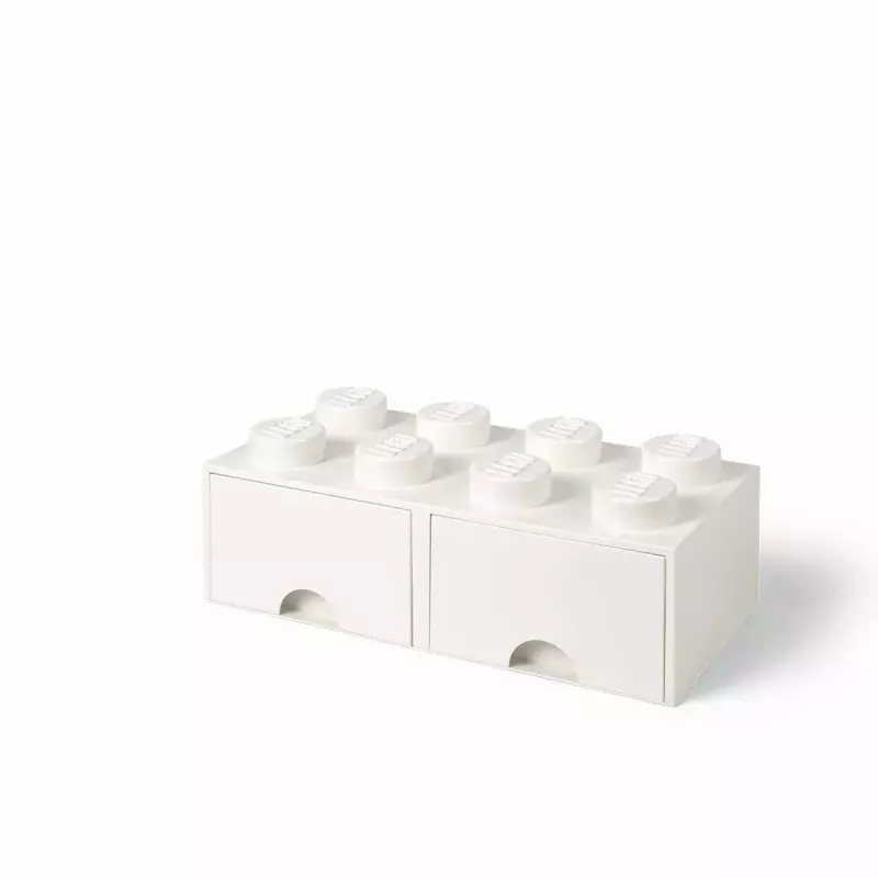 Sahtel LEGO Brick 8, room copenhagen RC40061735, valge