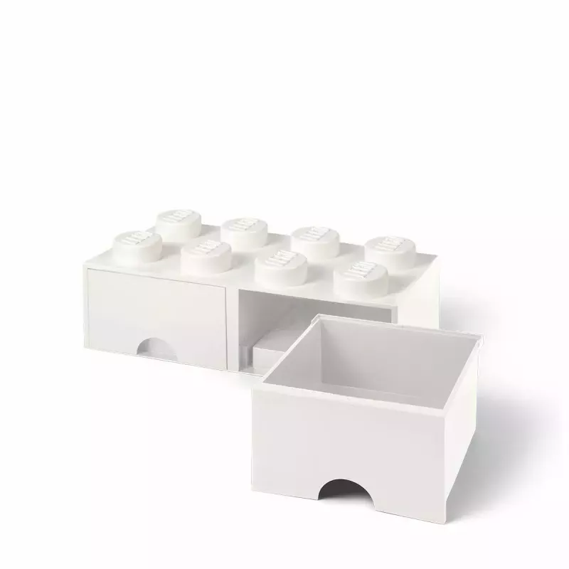 Sahtel LEGO Brick 8, room copenhagen RC40061735, valge
