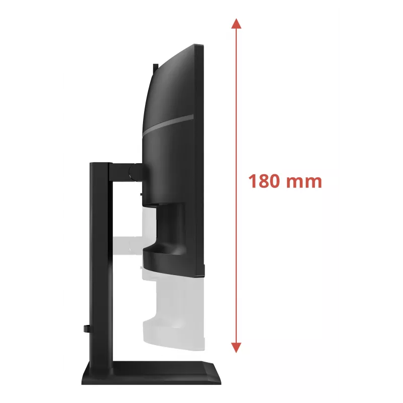 AOC E4 CU34E4CW arvutimonitor 86,4 cm (34 tolli) 3440 x 1440 pikslit UltraWide Quad HD LED must