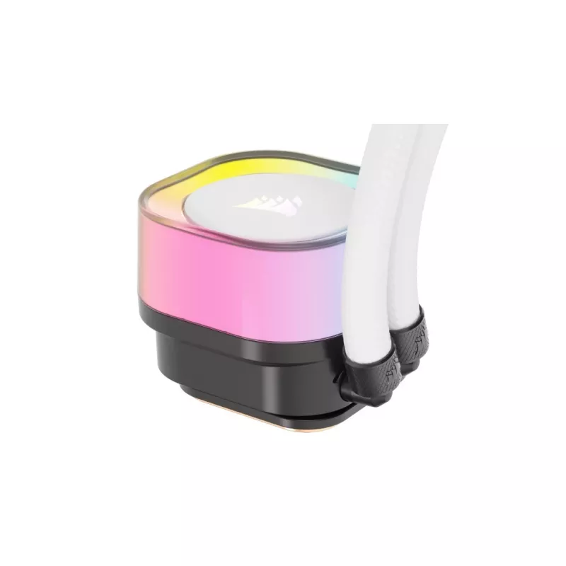 CORSAIR CPU Cooler - Icue Link H100I RGB Aio Liquid Cooler - Valge