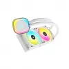 CORSAIR CPU Cooler - Icue Link H100I RGB Aio Liquid Cooler - Valge