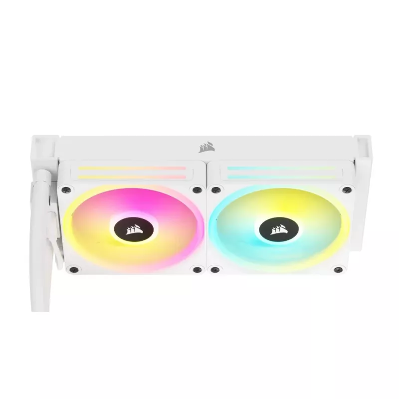 CORSAIR CPU Cooler - Icue Link H100I RGB Aio Liquid Cooler - Valge