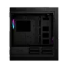 MSI MPG SEKIRA 500X Full Tower Gaming Computer Case 'Must, 3x 200mm ARGB + 1x 200mm + 1x120mm ARGB ventilaatorit, Mystic Light Sync, 8 kanaliga ARGB jaotur, USB Type-C, karastatud klaaspaneelid, E-ATX, ATX, mATX, mini-ITX'