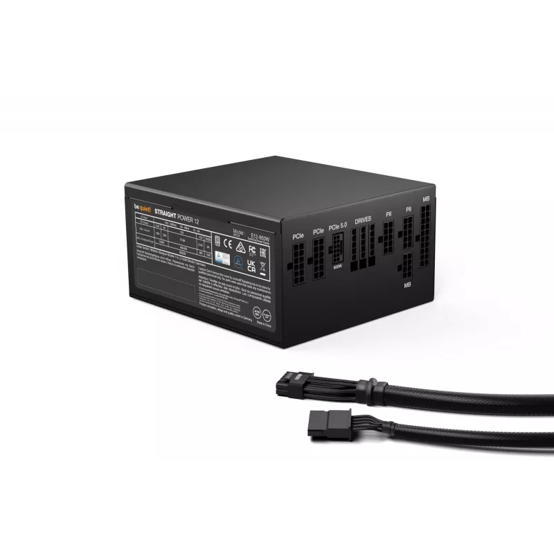 be quiet! BN337 toiteplokk 850 W 20+4 pin ATX ATX Must