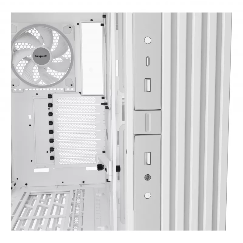 Arvutikorpus bequiet! LIGHT BASE 900 FX Full Tower White — Full Tower, XL-ATX, RGB ventilaatorid, 49,5 cm GPU, 190 mm CPU jahuti