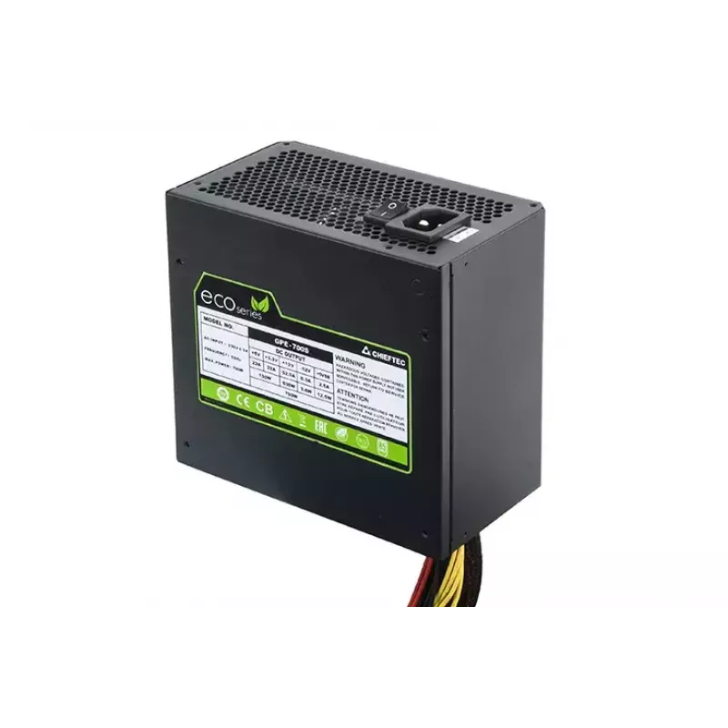 Chieftec GPE-500S toiteplokk 500 W 24 kontaktiga ATX PS/2 must