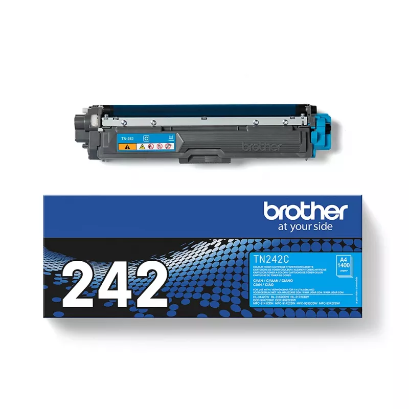 Tonerikassett Brother TN-242C 1200 lehekülge Tsüaan
