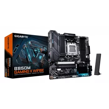 GIGABYTE B850M GAMING X WIFI6E emaplaat - AMD Ryzen 9000 seeria protsessoritele, 10+2+2 faasi digitaalne VRM, kuni 8200MHz DDR5 (OC), 1xPCIe 5.0 + 1xPCIe 4.0 M.2, 2.5LAN, WIFI 6E, USB 3.2 Gen 2