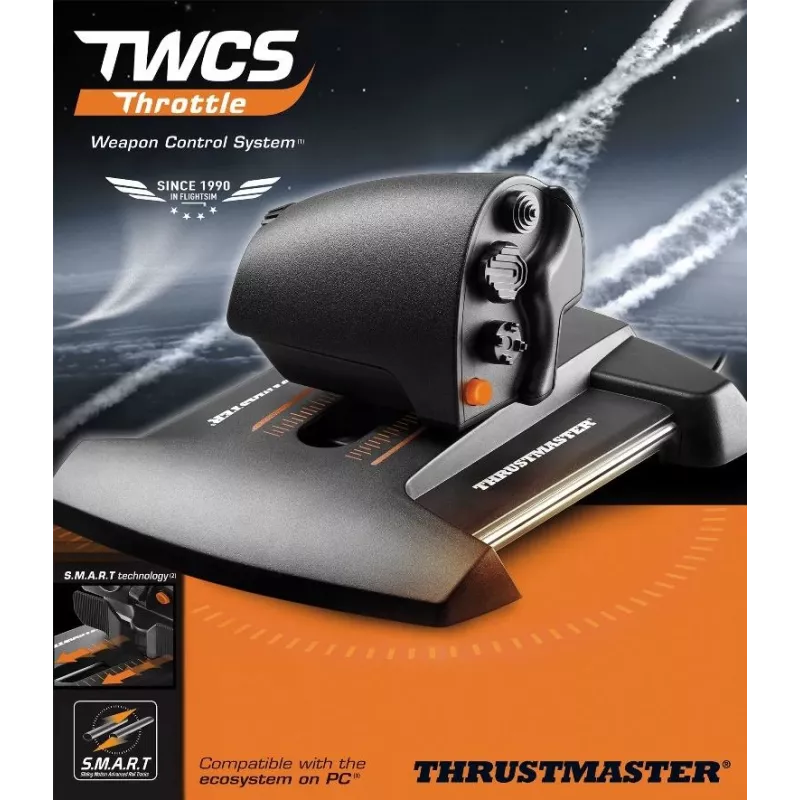 Thrustmaster TWCS gaasihoob must USB-juhtkang analoog-PC