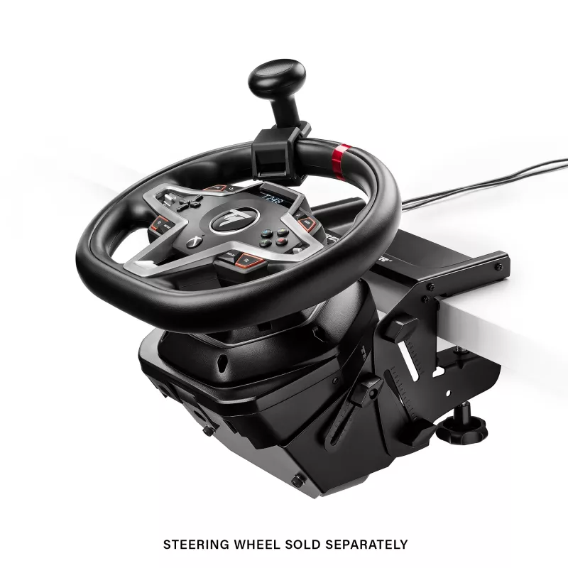 Thrustmaster SimTask Steering Kit, võidusõidurooli kinnitus ja pöörlev pöidlanupp raskete sõidukite sõidusimulatsioonideks, ühildub T128 ja T248 võidusõiduroolidega