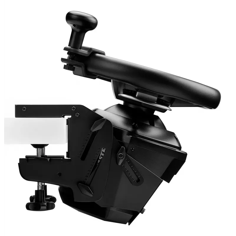 Thrustmaster SimTask Steering Kit, võidusõidurooli kinnitus ja pöörlev pöidlanupp raskete sõidukite sõidusimulatsioonideks, ühildub T128 ja T248 võidusõiduroolidega