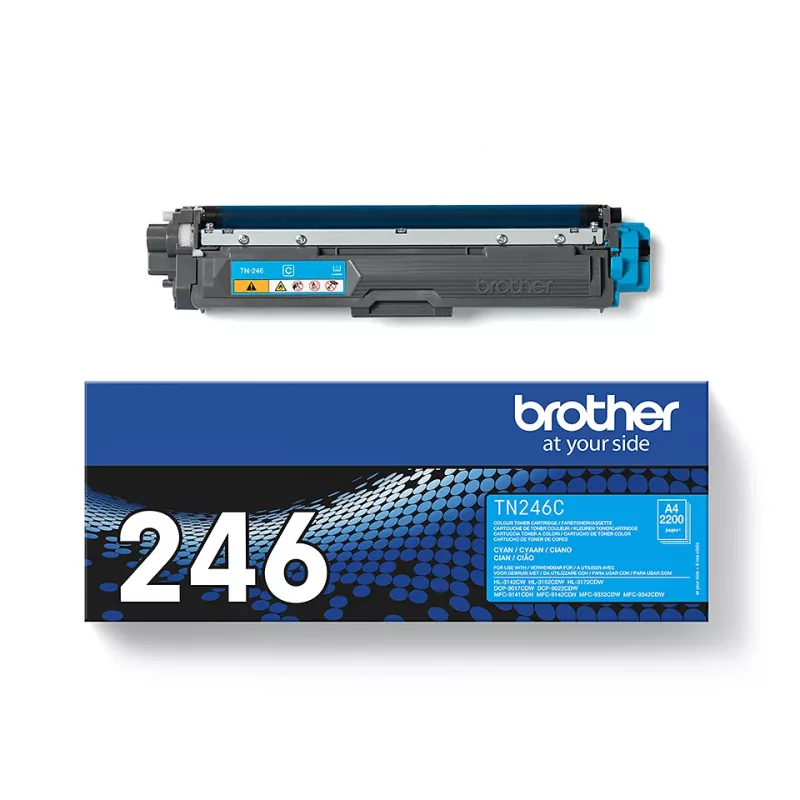 Tonerikassett Brother TN-246C 2500 lehekülge tsüaan