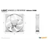 be quiet! Light Wings LX 120 mm PWM Reverse White arvuti korpusventilaator 12 cm 1 tk