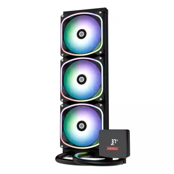 Kõik-ühes vedelikjahuti ENERMAX Aquafusion II 360 mm, 120 mm ventilaatorid, 380 W TDP, must
