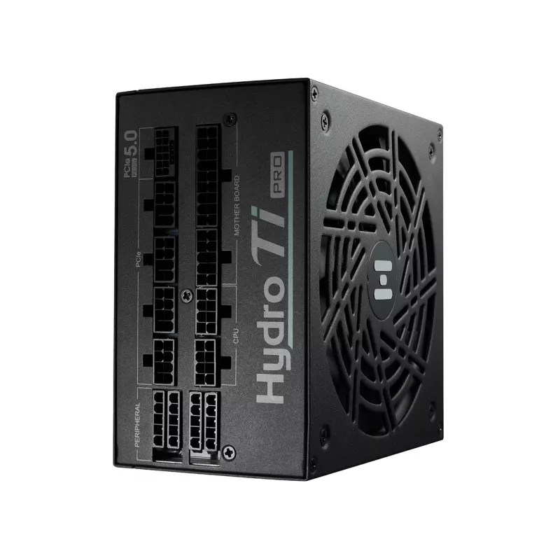 FSP Hydro Ti PRO 1000W toiteplokk ATX ATX3.1 must, 1000 W, 100 - 240 V, 50/60 Hz, 13-6 A, 120 W, 1000 W