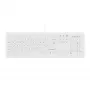 Contour Design Active Key Contour ClassicClean Meditsiiniline klaviatuur eemaldatava kaanega, täissuuruses, juhtmega, valge, DE C8100