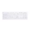 Contour Design Active Key Contour ClassicClean Meditsiiniline klaviatuur eemaldatava kaanega, täissuuruses, juhtmega, valge, DE C8100