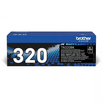 Brother TN-320BK toonerikassett 1 tk Originaal Must