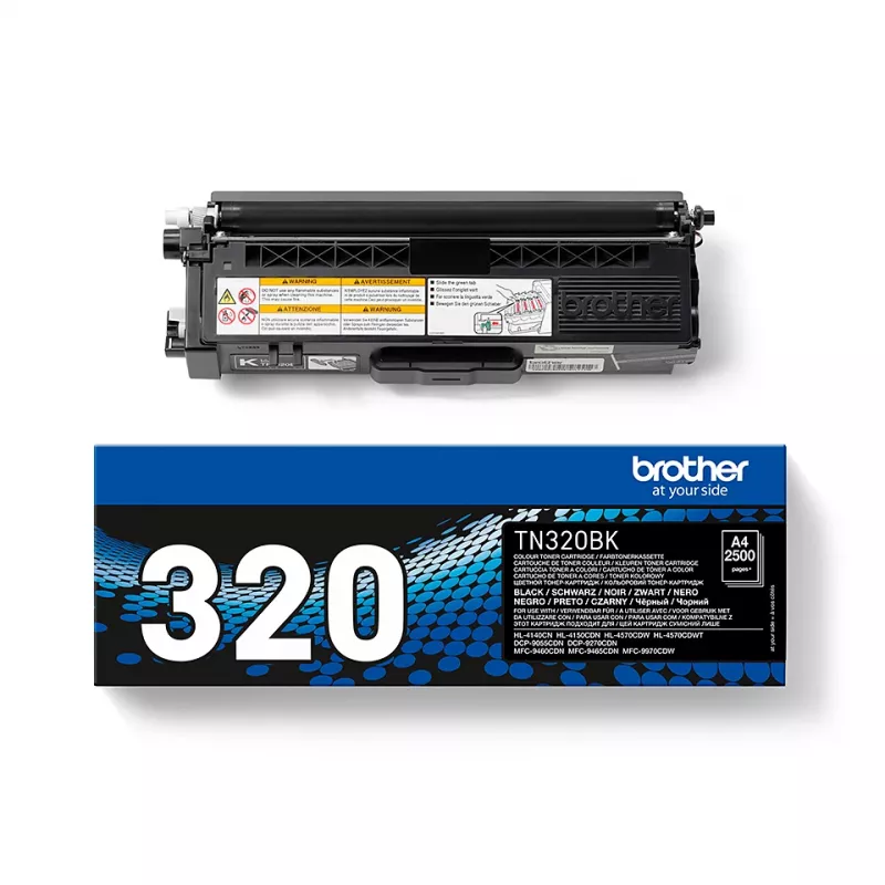 Brother TN-320BK toonerikassett 1 tk Originaal Must