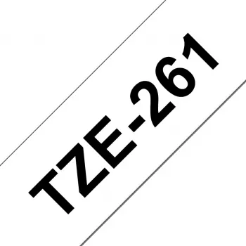 Brother TZE-261 sildilint, must valgel TZ