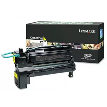 LEXMARK toonerikassett - X792 - suure tootlikusega tagastusprogrammi erisaadetis - 20k lehekülge - kollane