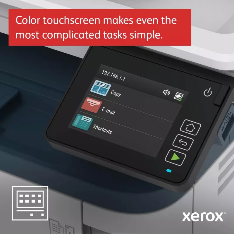 Xerox B315 A4 40ppm juhtmevaba dupleks koopia/prindi/skanni/faks PS3 PCL5e/6 2 salve 350 lehte