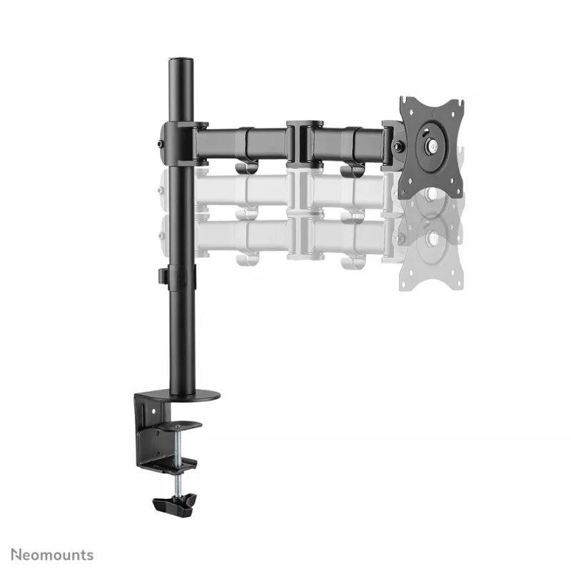 Neomounts NM-D135BLACK Monitori käsi 10-27 tolli, klambriga/läbiviiguga, 8 kg, 25,4 cm (10 tolli), 68,6 cm (27 tolli), 100 x 100 mm, must