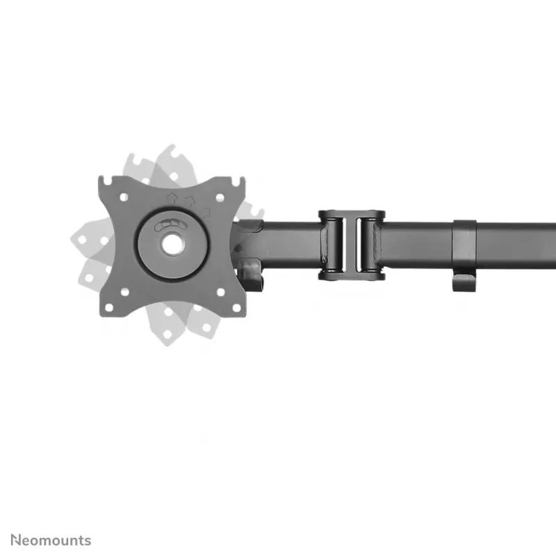 Neomounts NM-D135BLACK Monitori käsi 10-27 tolli, klambriga/läbiviiguga, 8 kg, 25,4 cm (10 tolli), 68,6 cm (27 tolli), 100 x 100 mm, must