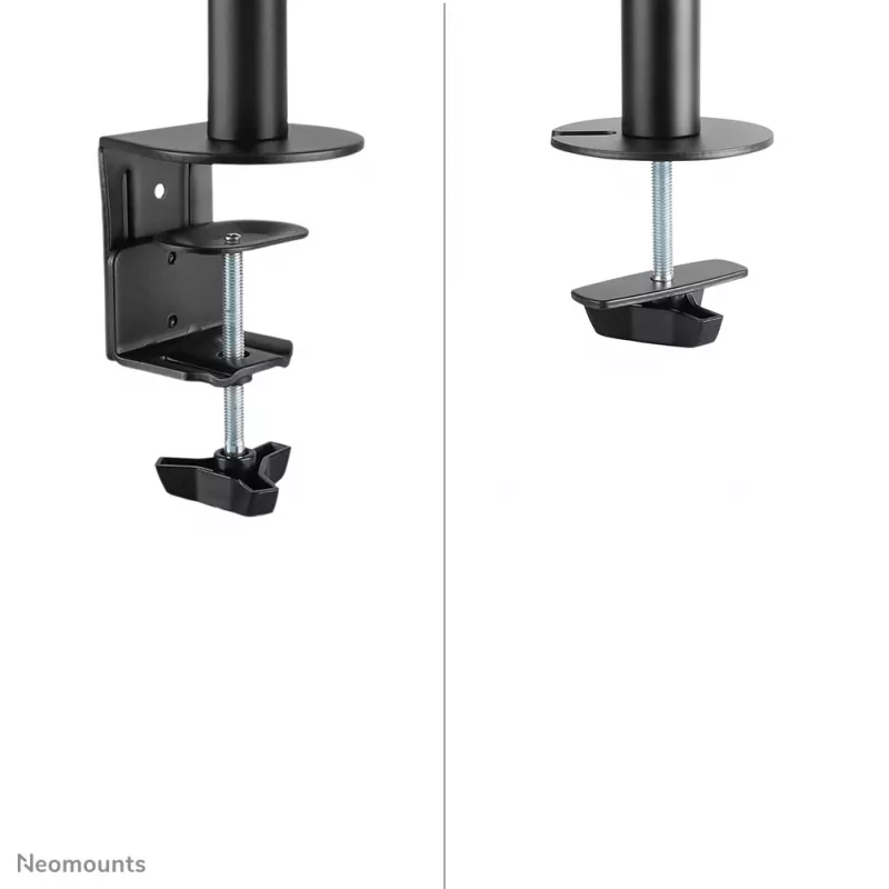 Neomounts NM-D135BLACK Monitori käsi 10-27 tolli, klambriga/läbiviiguga, 8 kg, 25,4 cm (10 tolli), 68,6 cm (27 tolli), 100 x 100 mm, must