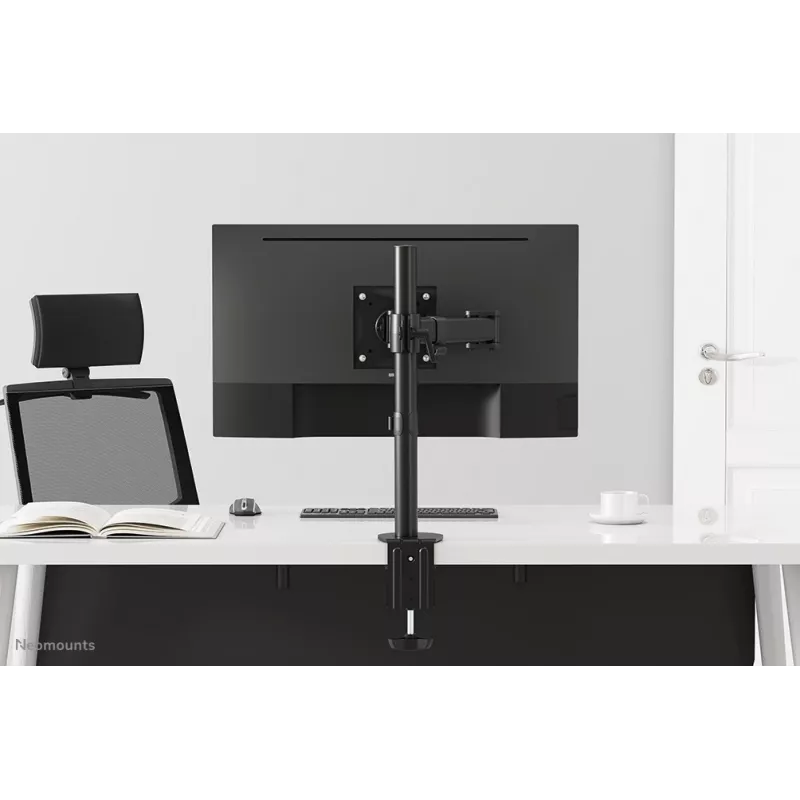 Neomounts NM-D135BLACK Monitori käsi 10-27 tolli, klambriga/läbiviiguga, 8 kg, 25,4 cm (10 tolli), 68,6 cm (27 tolli), 100 x 100 mm, must